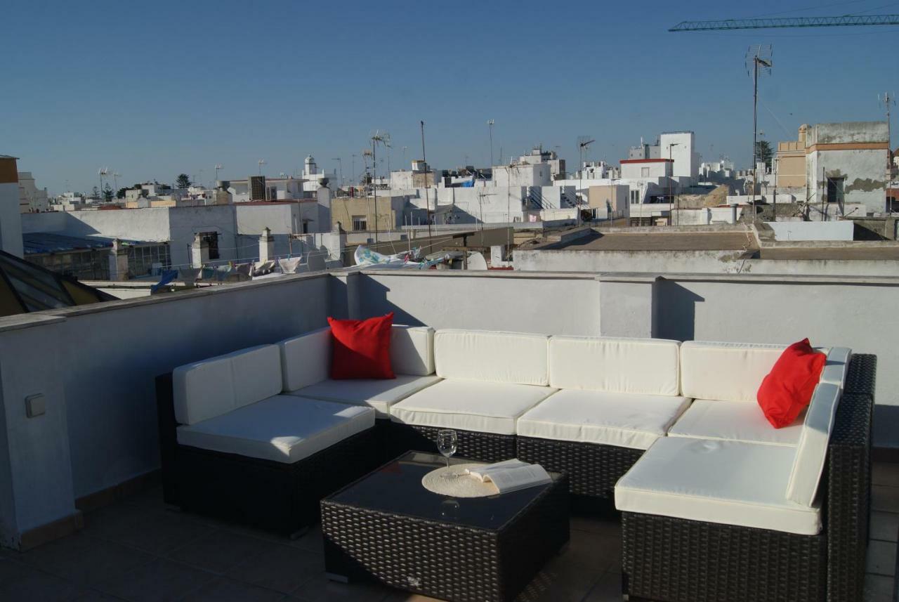 Cdz - Atico Tavira Two Private Terraces With Great Views Appartement Cádiz Buitenkant foto