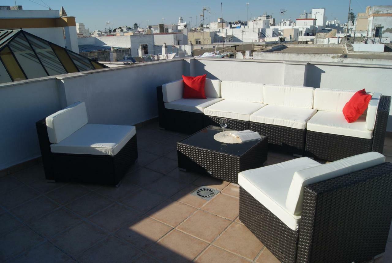 Cdz - Atico Tavira Two Private Terraces With Great Views Appartement Cádiz Buitenkant foto