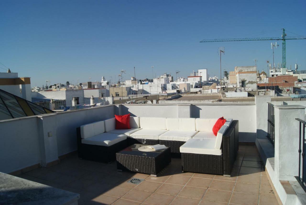 Cdz - Atico Tavira Two Private Terraces With Great Views Appartement Cádiz Buitenkant foto