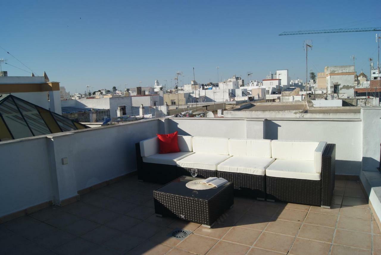 Cdz - Atico Tavira Two Private Terraces With Great Views Appartement Cádiz Buitenkant foto