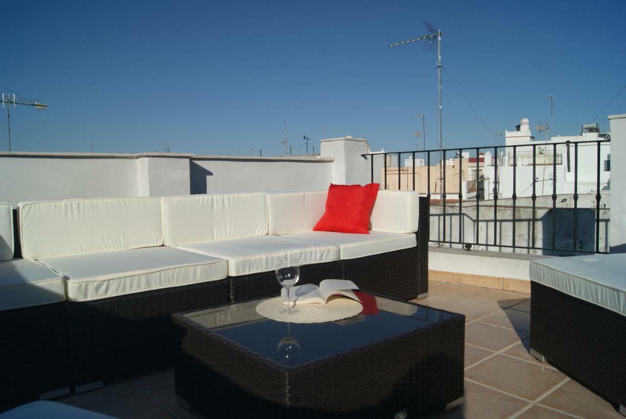 Cdz - Atico Tavira Two Private Terraces With Great Views Appartement Cádiz Buitenkant foto