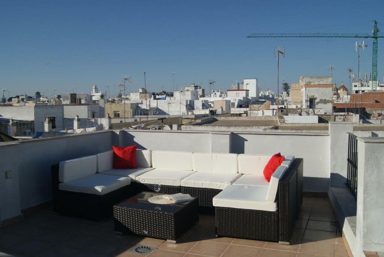 Cdz - Atico Tavira Two Private Terraces With Great Views Appartement Cádiz Buitenkant foto