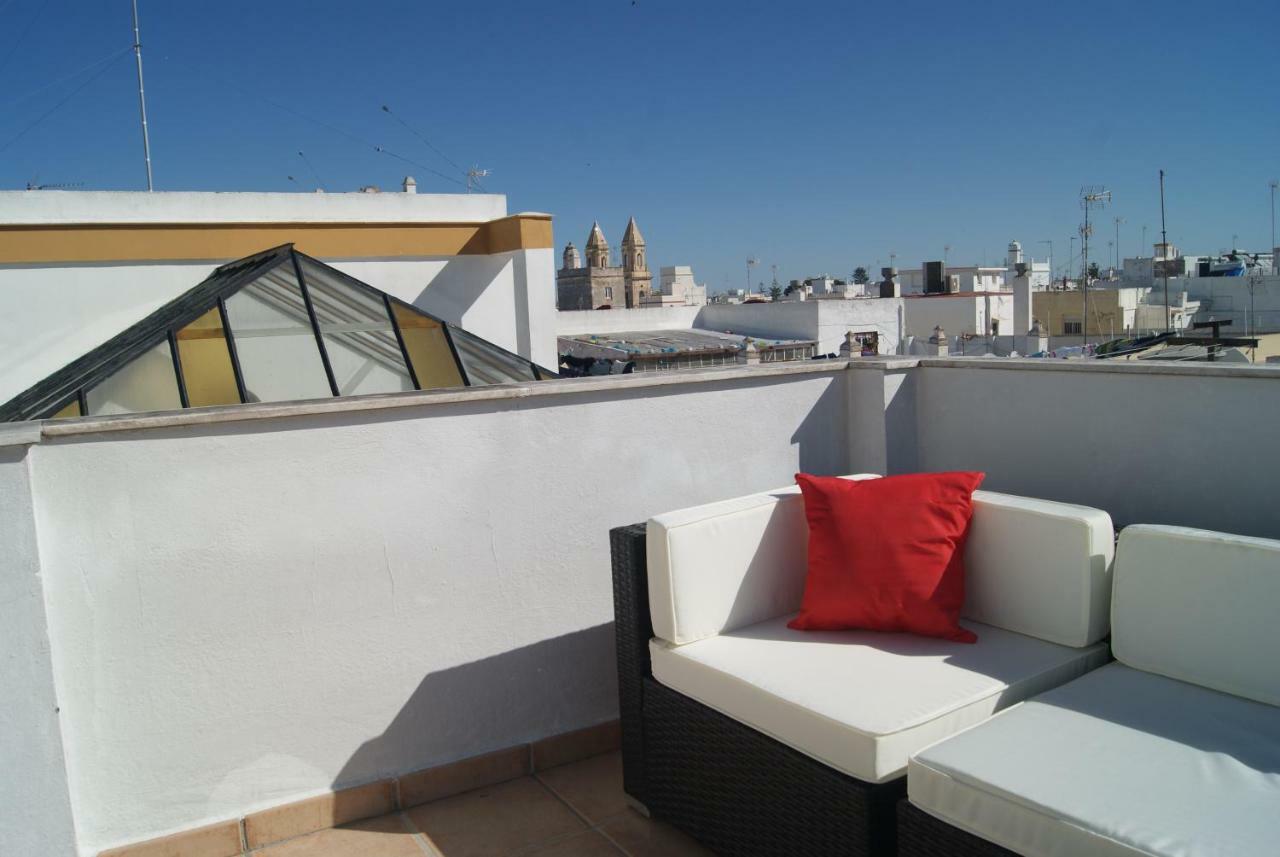 Cdz - Atico Tavira Two Private Terraces With Great Views Appartement Cádiz Buitenkant foto